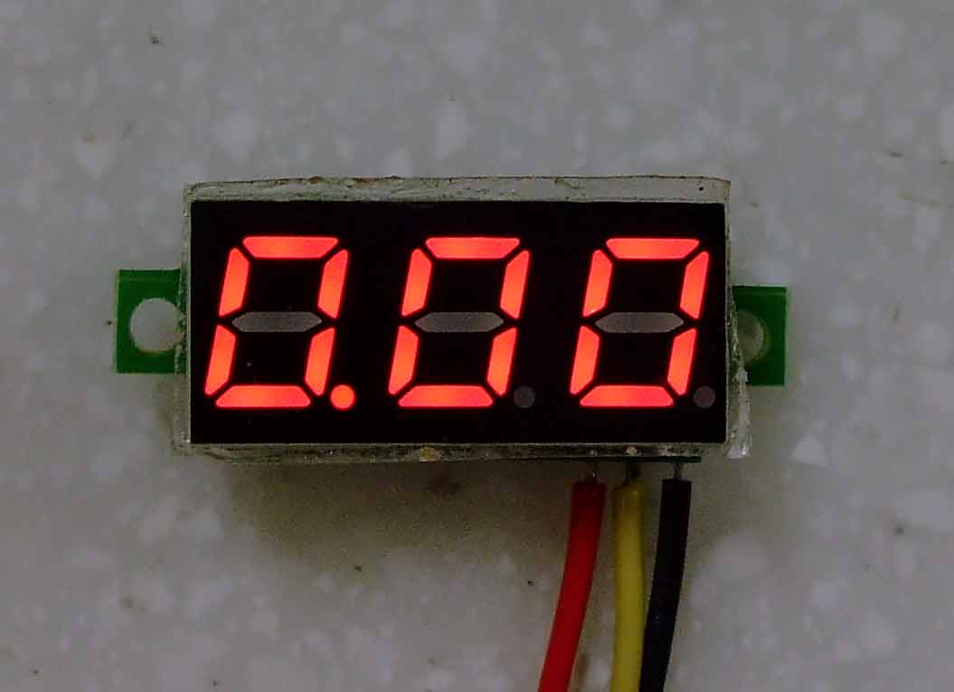 Modify the 2-wire Digital Voltage Meter to 3-wir